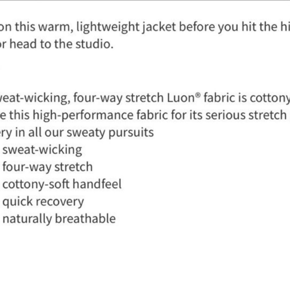 LULULEMON define jacket blue/black - Picture 7 of 7